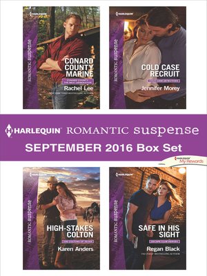 cover image of Harlequin Romantic Suspense September 2016 Box Set